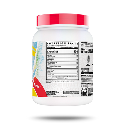 GHOST CLEAR WHEY ISOLATE PROTEIN POWDER 1.4LB